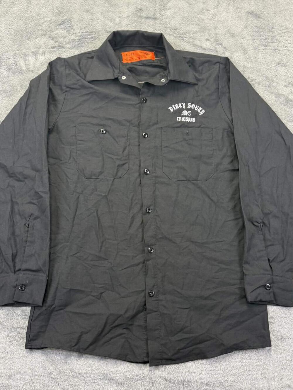 Corner Stone Dirty Souls MC Coustom Work Shirt